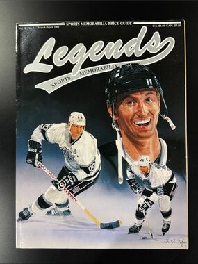 Legends Sports Memorabilia Vol. 4, No. 1 (March/April 1991) - Vintage Magazine
